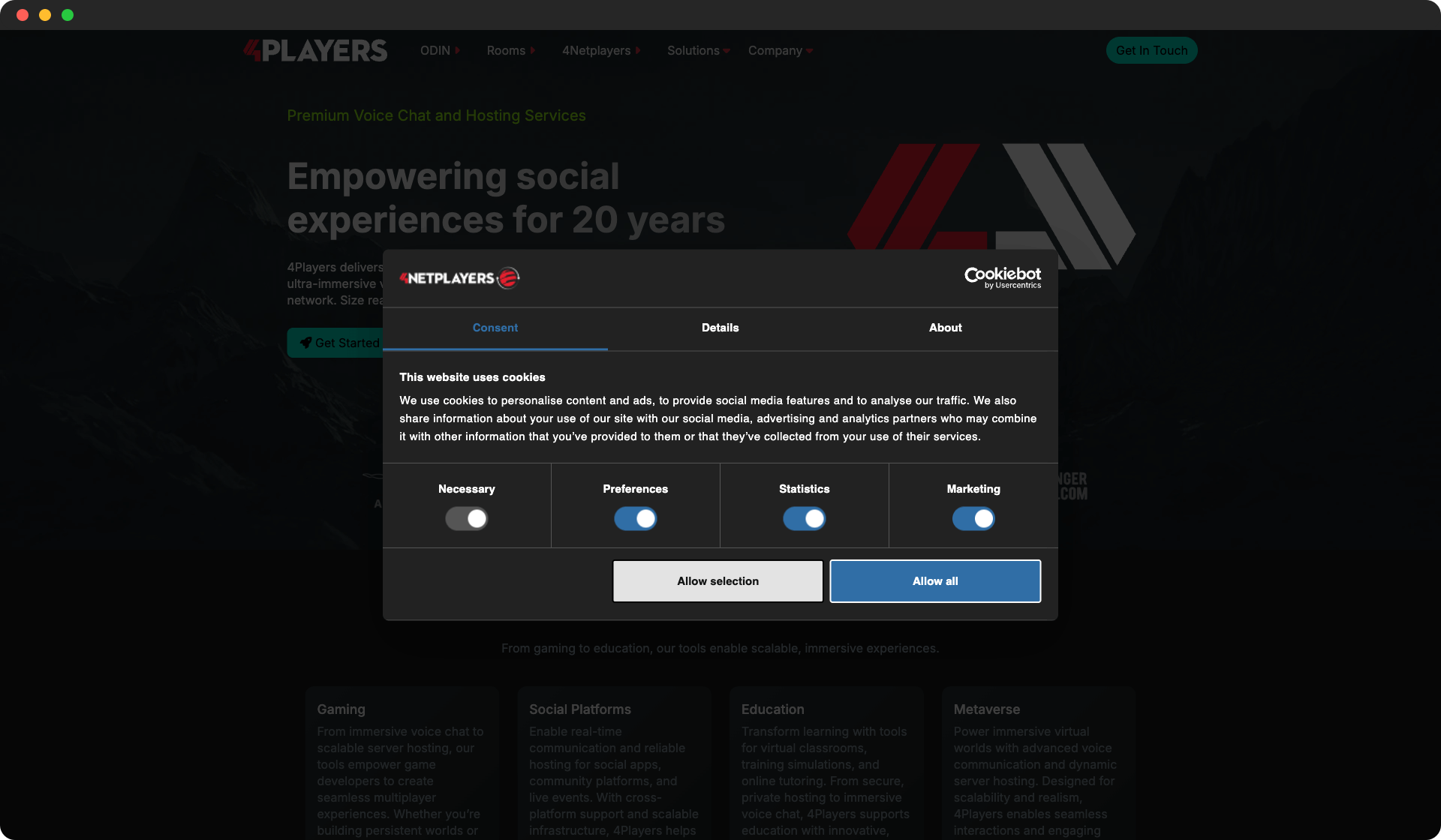 4NetPlayers screenshot