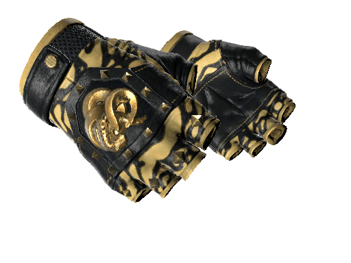 Studded Brokenfang Gloves Operation10 Poison Frog Black Yellow Light .
