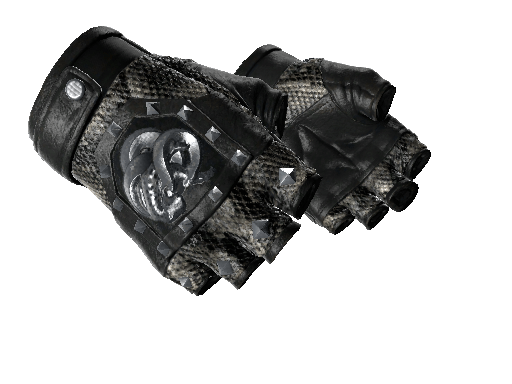 Studded Brokenfang Gloves Operation10 Snakeskin Black Light .