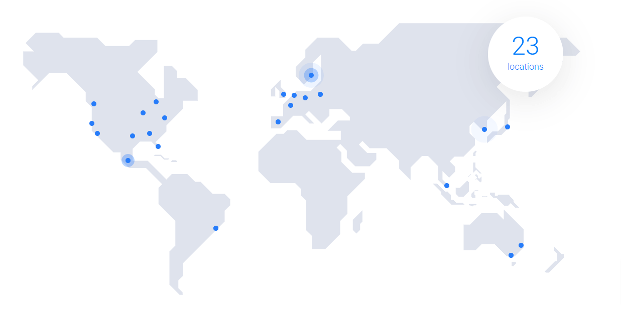 Vultr 23 Locations