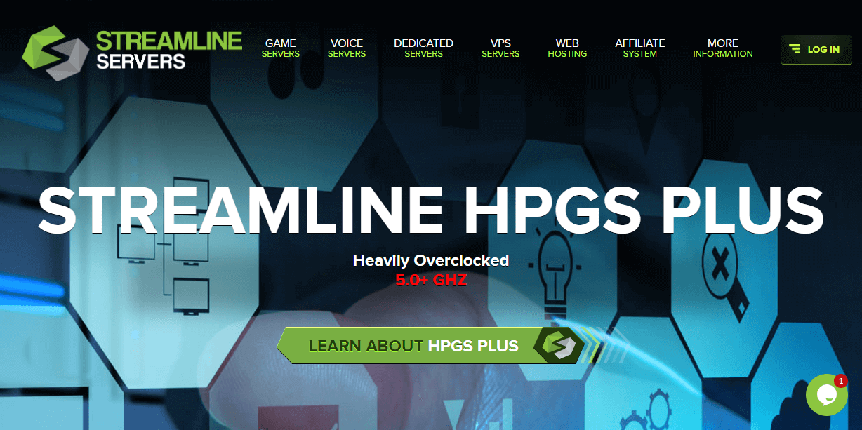 Streamline Servers game server hosting