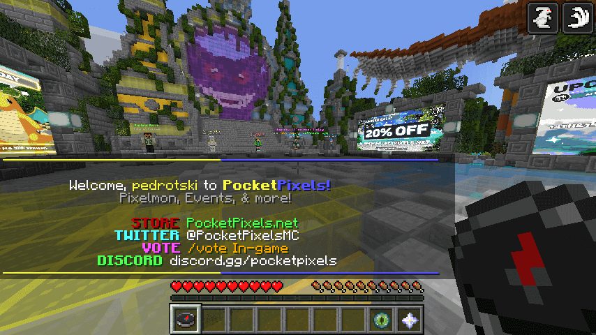 PocketPixels-creative-minecraft-server