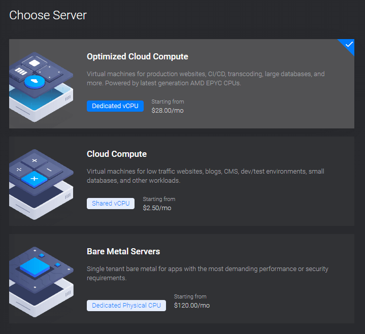 Deploy Servers Vultr com