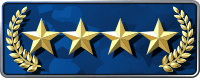 Gold Nova 4 Master Rank Icon PNG CSGO