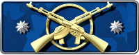 Master Guardian Elite Rank Icon PNG CSGO