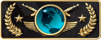 Global Elite Rank Icon PNG CSGO