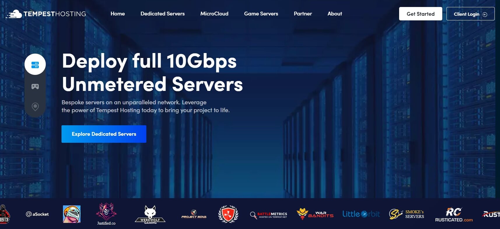 💬1 High Performance Dedicated Servers and Game Hosting Tempest