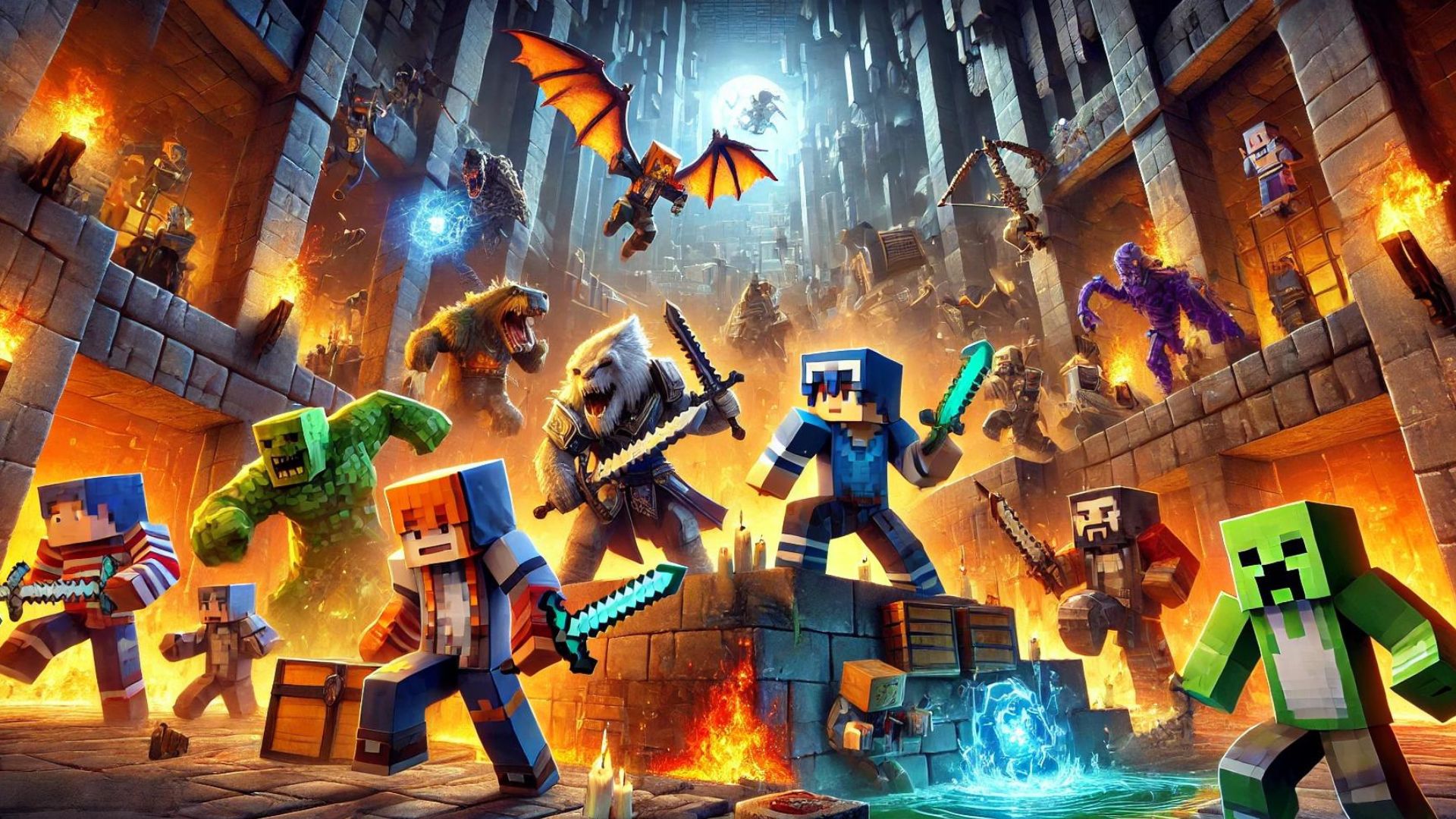 Is Minecraft Dungeons Cross Platform Xbox PS4 PS5 Switch
