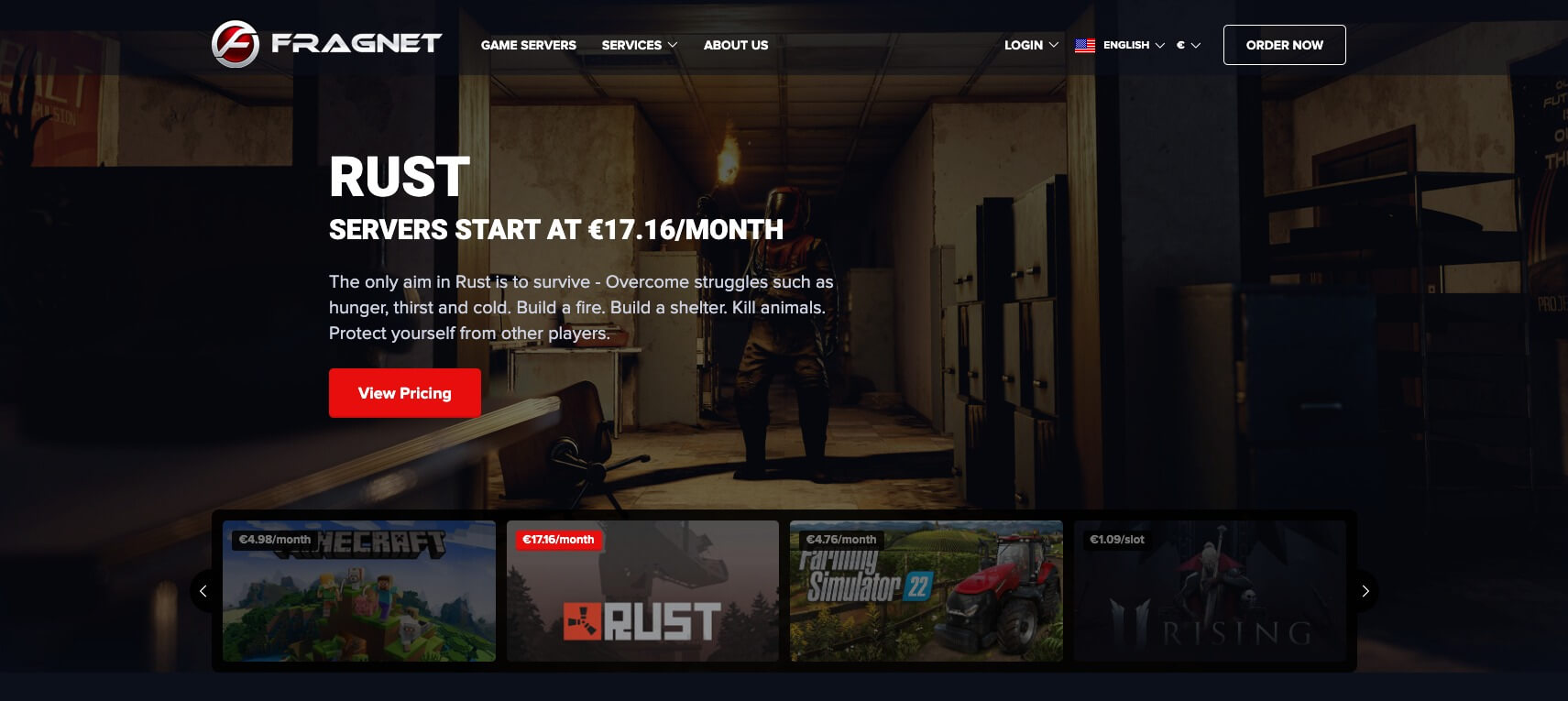 Premium Server Hosting Built for Gamers https fragnet net